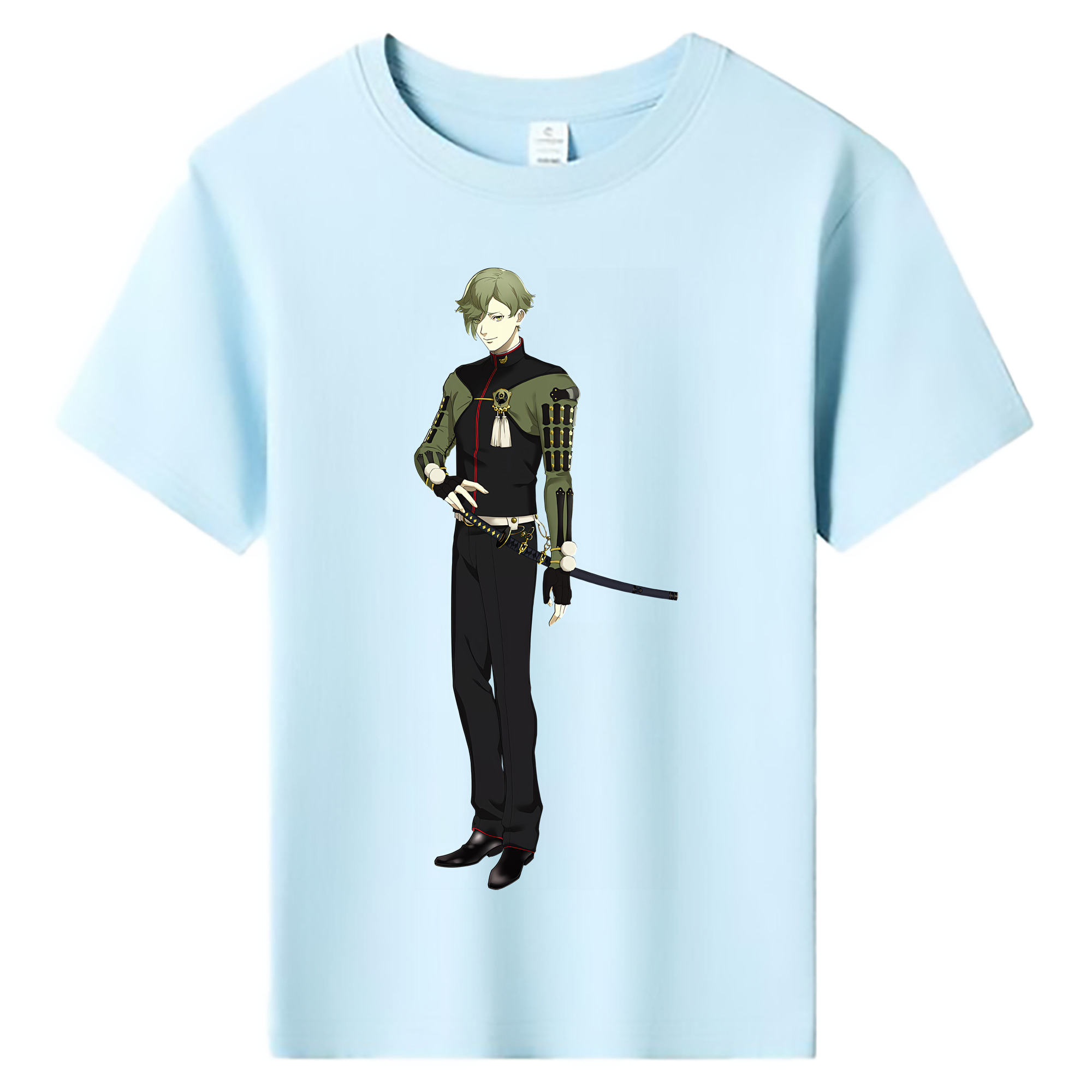 （画像用） 刀剣乱舞 Touken Ranbu 綿100％キッズTシャツ（フロントプリント）